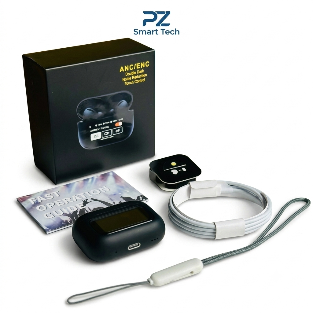 A9 Pro Touch Display Airbuds - Image 4
